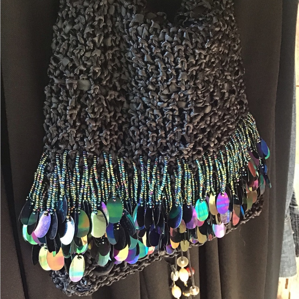 Hand Made Ribbon Bag - Picture 4 of 5